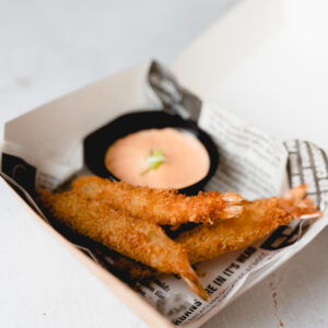 Ropogós garnéla (4db)